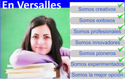 Versalles ofrece estudios con RVOE