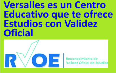 Versalles ofrece estudios con RVOE